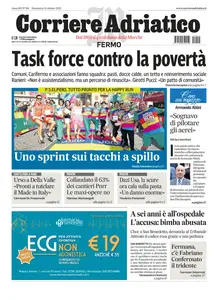 Corriere Adriatico Fermo - 12 Ottobre 2025