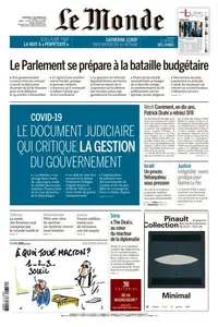 Le Monde du Vendredi 17 Octobre 2025