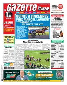 La Gazette des Courses - 5 Novembre 2025