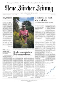 Neue Zurcher Zeitung International  - 21 Oktober 2024