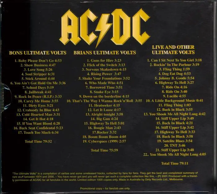 Dc volts. AC-DC 1997 Volts. AC DC stiff Upper Lip 2000. AC DC CD Box Set. AC DC you Shook me all Night long.