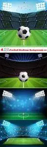 Vectors - Football Stadiums Backgrounds 10