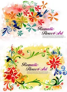 PSD Template - Romantic Flower Art