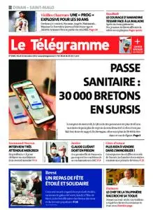 Le Télégramme Saint Malo – 14 décembre 2021