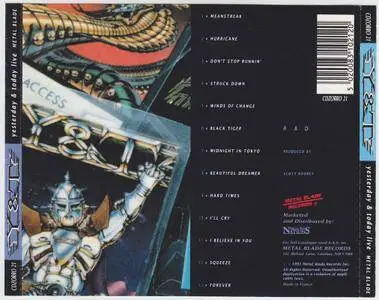 Y & T - Yesterday & Today Live (1991)