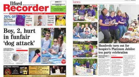 Wanstead & Woodford Recorder – May 26, 2022