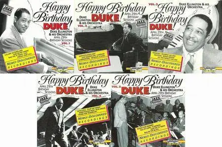 Duke Ellington & His Orchestra - Happy Birthday, Duke! Vol. 1-5 (1992)