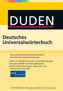 Duden. Deutsches Universalwörterbuch. CD-Rom (Repost)