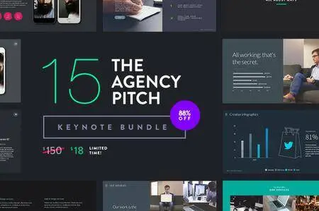 CreativeMarket - The Agency Pitch Keynote Bundle