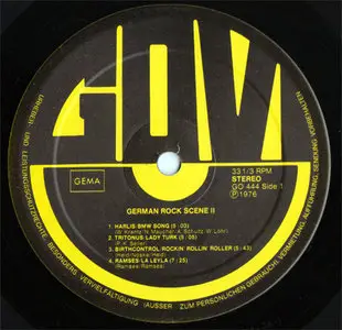VA - German Rock Scene Vol. II (Govi Go 444) (GER 1976) (Vinyl 24-96 & 16-44.1)