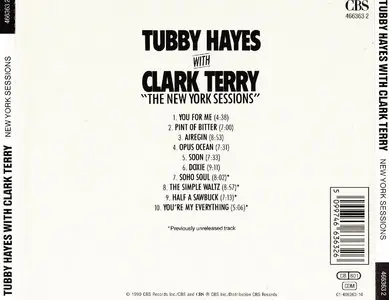 Tubby Hayes with Clark Terry - New York Sessions (1961) {CBS Records 4663632 rel 1990}