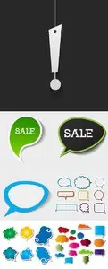 Bubbles Tags Speech and Marks