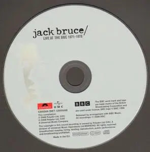 Jack Bruce - Spirit: Live At The BBC 1971-78 (2008) [3CD Box Set] Repost