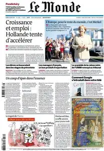 Le Monde du Jeudi 30 Aout 2012