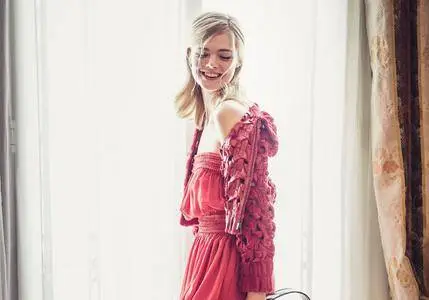 Elle Fanning by Ugo Richard at the 2016 Cannes Film Festival