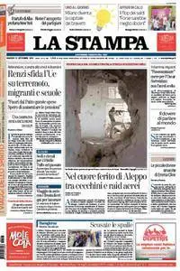 La Stampa TO Provincia e Canavese - 27 Settembre 2016