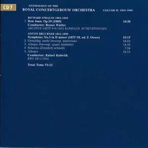 RCO - Anthology of the Royal Concertgebouw Orchestra, Vol 2, 1950-1960 (2003) {14CD Box Set Q Disc 97018, Limited Edition}