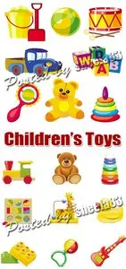 Children's Toys Vector