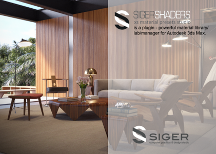 SIGERSHADERS XS Material Presets Studio 3.5.5