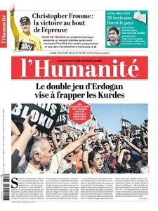 L'Humanite Du Lundi 27 Juillet 2015