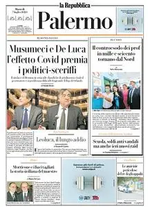 la Repubblica Palermo - 7 Luglio 2020
