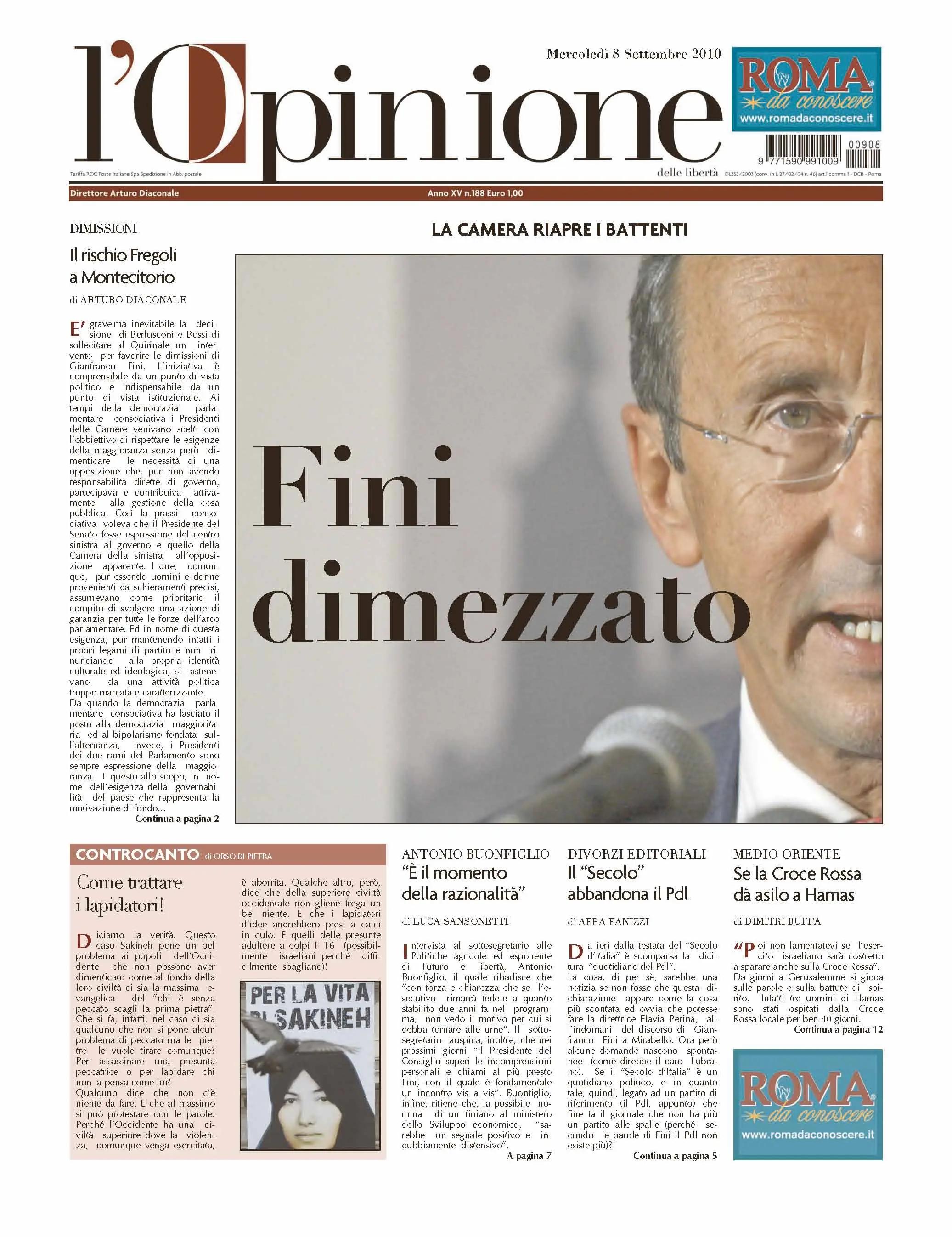 L'Opinione 08.09.2010