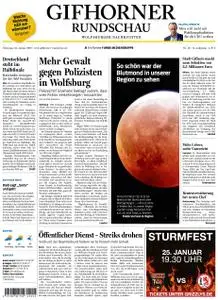 Gifhorner Rundschau - Wolfsburger Nachrichten - 22. Januar 2019