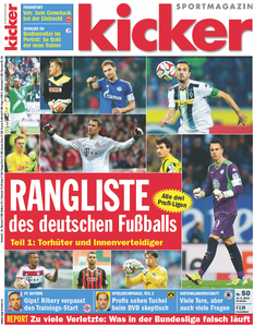 Kicker Sportmagazin 50/2015 (15.06.2015)