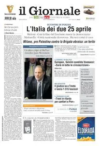 il Giornale - 26 Aprile 2024