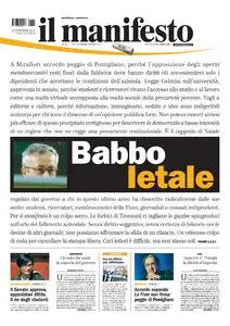 IL MANIFESTO DEL 24 DICEMBRE 2010