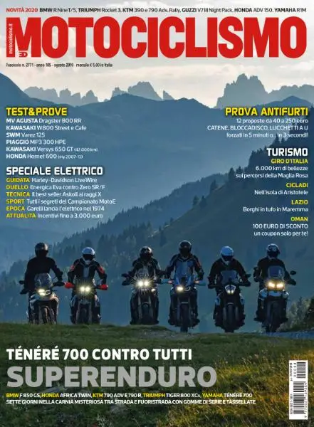 Motociclismo Italia - Agosto 2019