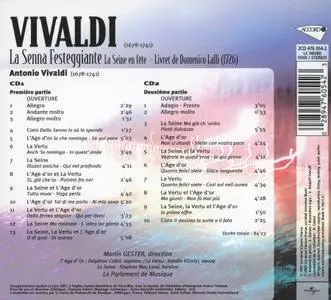 Martin Gester, Le Parlement de Musique - Antonio Vivaldi: La Senna festeggiante (2003)
