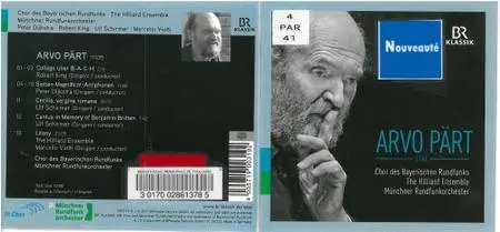 Chor des Bayerischen Rundfunks - Arvo Pärt: Live (2017)