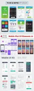 Vectors - Mobile Flat UI Elements 11