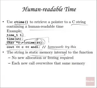 Educator.com - Computer Science: Introduction to C++