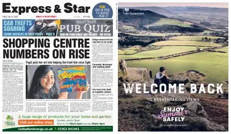 Express and Star Dudley and Wyre Forest Edition – July 10, 2020