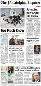 The Philadelphia Inquirer January 26 2016