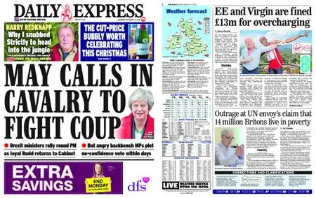 Daily Express – November 17, 2018