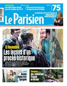 Le Parisien du Mercredi 29 Juin 2022