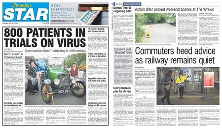 Shropshire Star Shrewsbury Edition – May 19, 2020