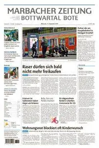 Marbacher Zeitung - 12. September 2018