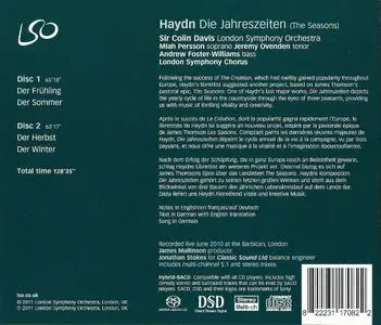Sir Colin Davis - Haydn: Die Jahreszeiten (2011)