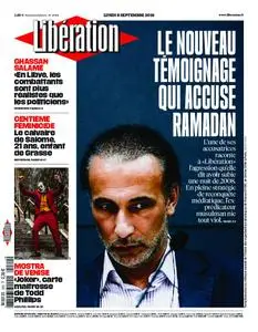 Libération - 09 septembre 2019