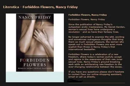 Forbidden Flowers by Nancy Friday