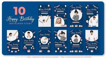 Happy Birthday | Instagram Story Pack 34187578