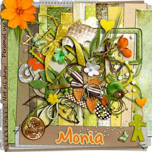 Scrap Kit: Monia