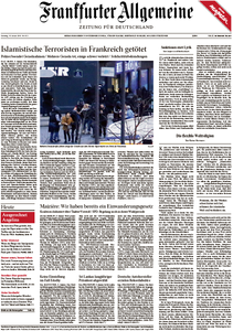 Frankfurter Allgemeine Zeitung vom Samstag, 10. Januar 2015