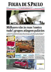 Jornal Folha de São Paulo - 18 de junho de 2013 - Terça