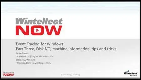 ETW Disk I/O and Machine Information