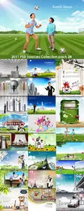 2011 PSD Sources Collection (Pack 28)